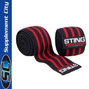 Sting Elasticised Knee Wraps 80inch