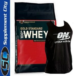 Optimum Nutrition Gold Standard Whey + Free Singlet