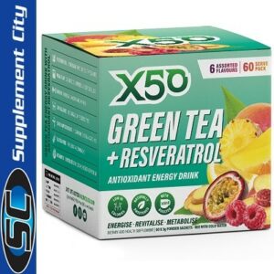 X50 Green Tea + Resveratrol