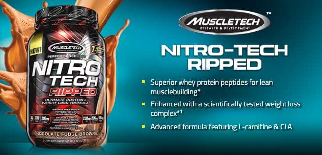MuscleTech Nitrotech Ripped Banners - Supplement City