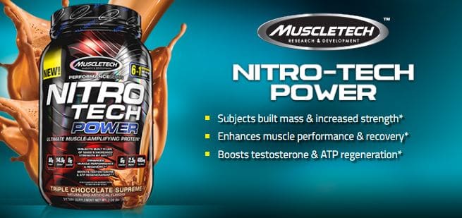 Muscletech Nitro Tech Power Banner - Supplement City