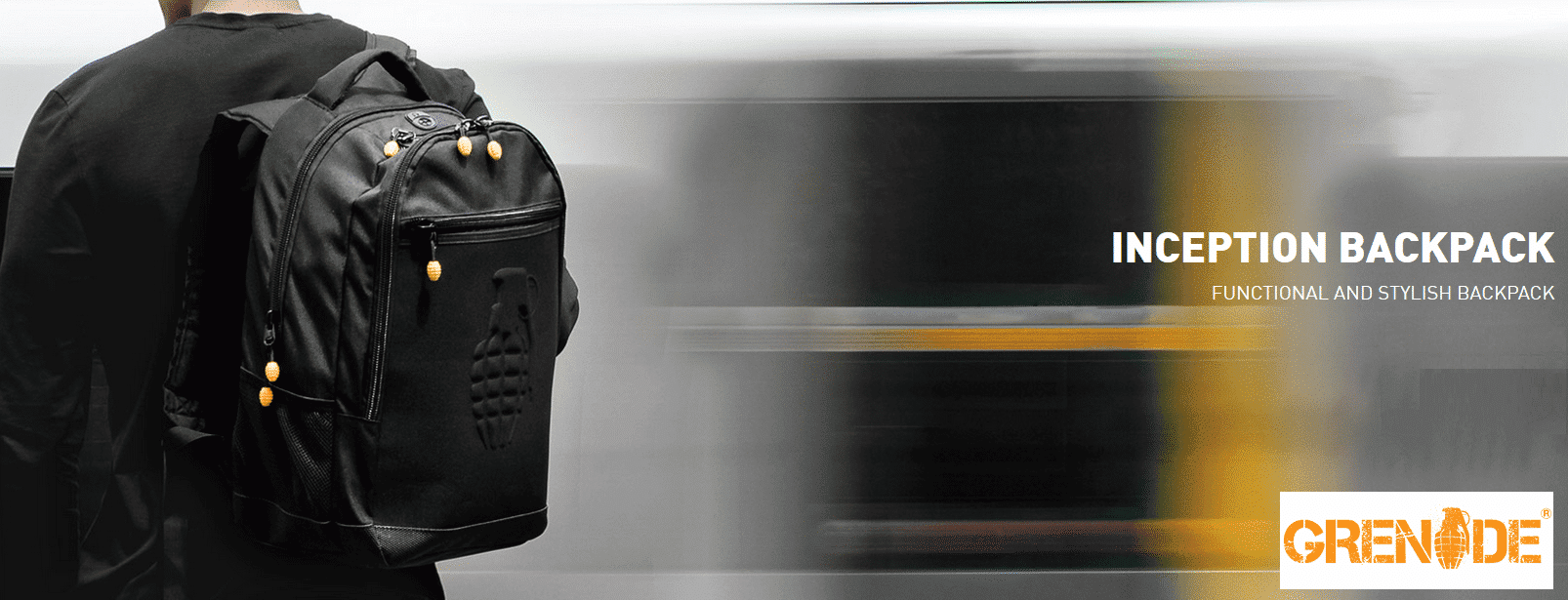 grenade backpack banner - Supplement City