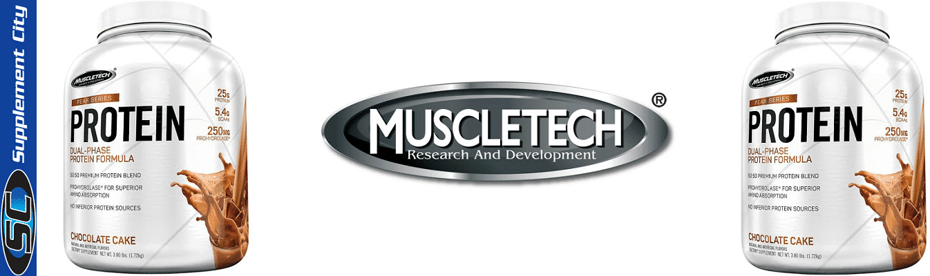 Muscletech Peak Series Protein banner - Supplement City