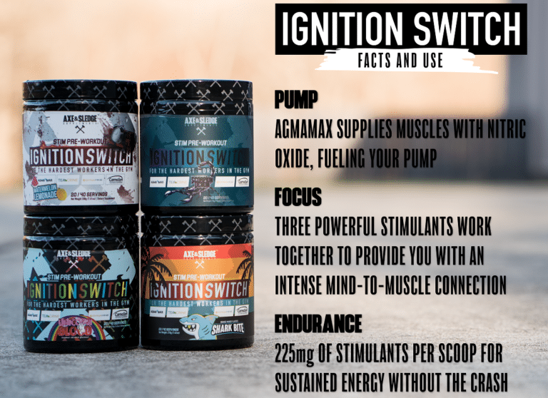 Ignition Switch 200g Axe & Sledge VitaPassion