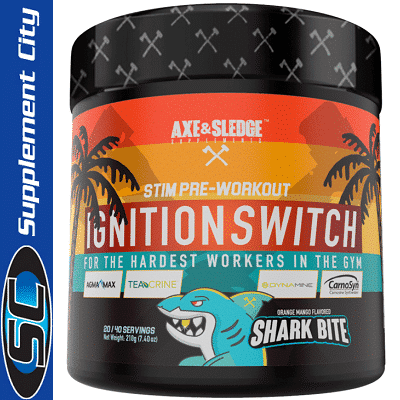 Axe Sledge Ignition Switch 200g Pre Workout Supplement City