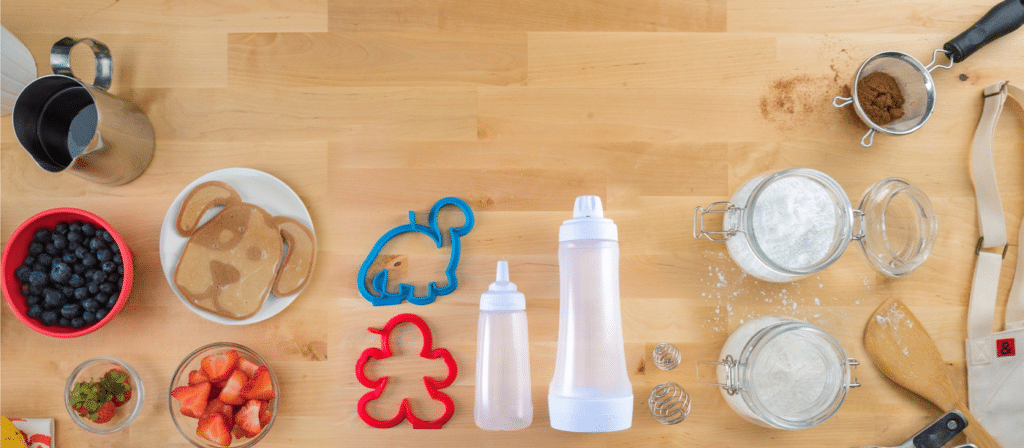 Blender Bottle Whiskware Pancake Art Kit