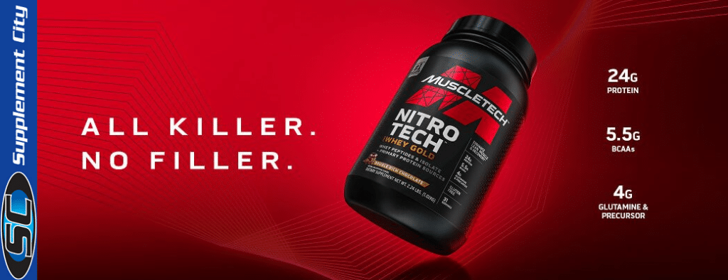 Muscletech Nitro Tech 100% Whey Gold