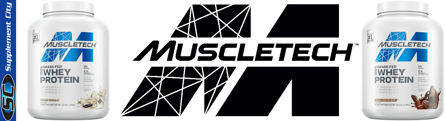 Muscletech Grass-Fed 100% Whey Protein 2 banner - Supplement City