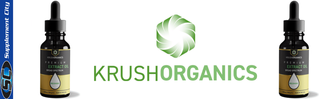Krush Organics Premium Recovery Oil Krush Organics Premium Recovery Oil