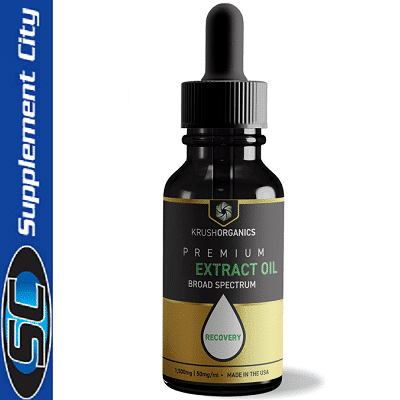 Krush Organics Premium Recovery Oil