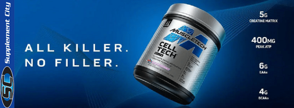 Muscletech Cell Tech Elite banner - Supplement City