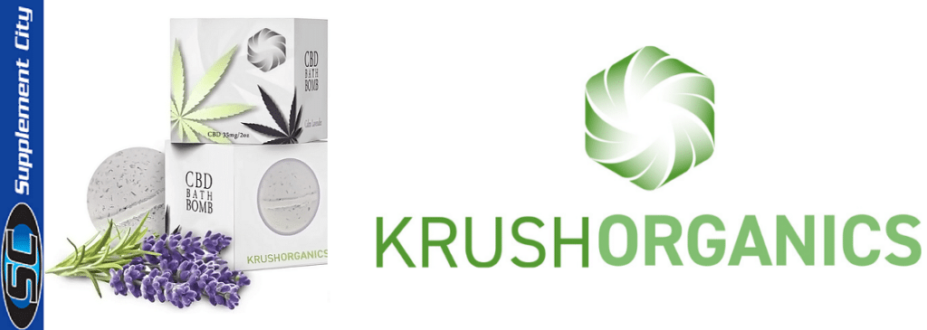 Krush Organics CBD Bath Bomb