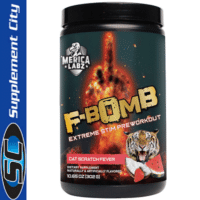 Merica Labz F-Bomb (302g) Extreme Stim Preworkout - Image 2