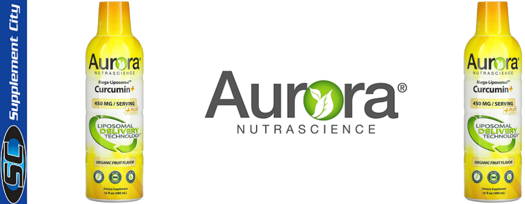 Aurora Nutrascience Mega-Liposomal Curcumin + Liquid Organic Fruit