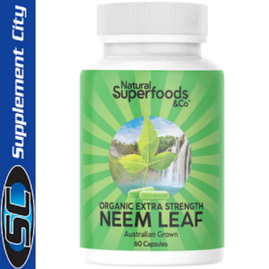 Natural Superfoods & Co Organic Extra Strength Neem Leaf