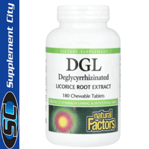 Natural Factors DGL Deglycyrrhizinated Licorice Root Extract