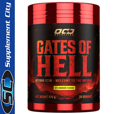 OCD Nutrition Gates Of Hell (470g) Beyond Stim Pre-Workout - Image 4