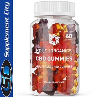 Krush Organics CBD Gummies (4 x Pack) + 1 Free Platinum Oil - Image 3