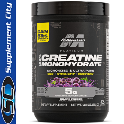 Muscletech Platinum 100% Creatine Monohydrate (392g) - Image 2