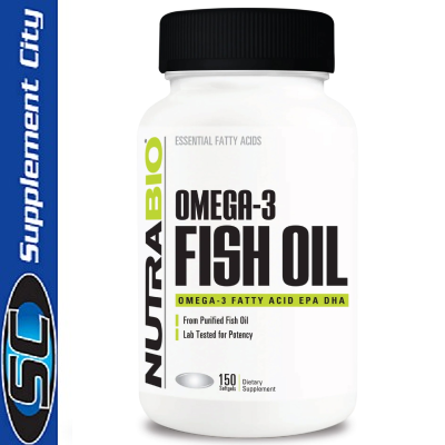 NutraBio Omega-3 Fish Oil