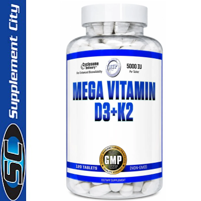 Hi-Tech Pharmaceuticals Mega Vitamin D3+K2