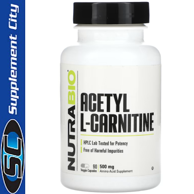 NutraBio Acetyl-L-Carnitine